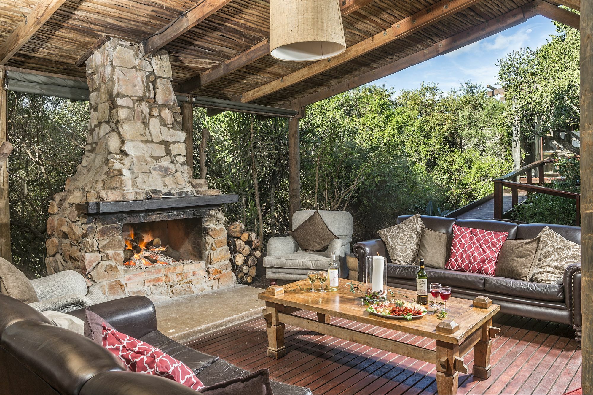 Kariega Game Reserve Main Lodge Kenton on Sea Exteriör bild